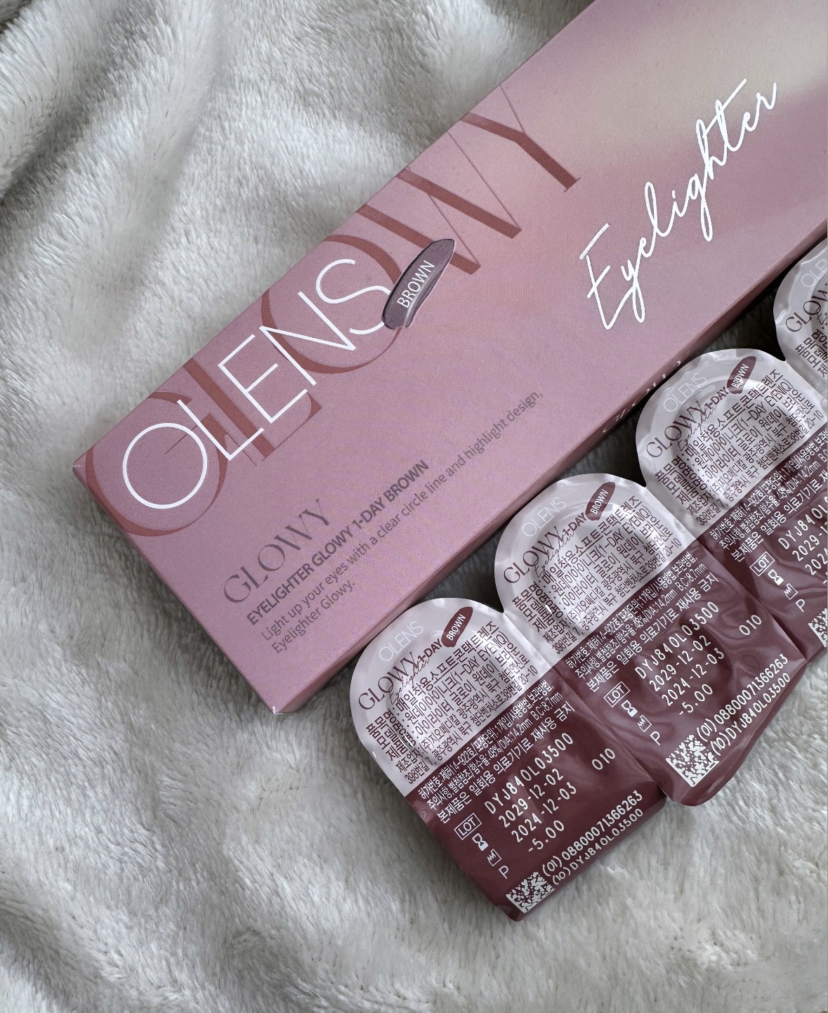 OLENS Eyelighter Glowy 1Day のクチコミ「●OLENS
Eyelighter Glowy 1Day　BROWM🤎

これ、初めて買ってみ.....」（2枚目）