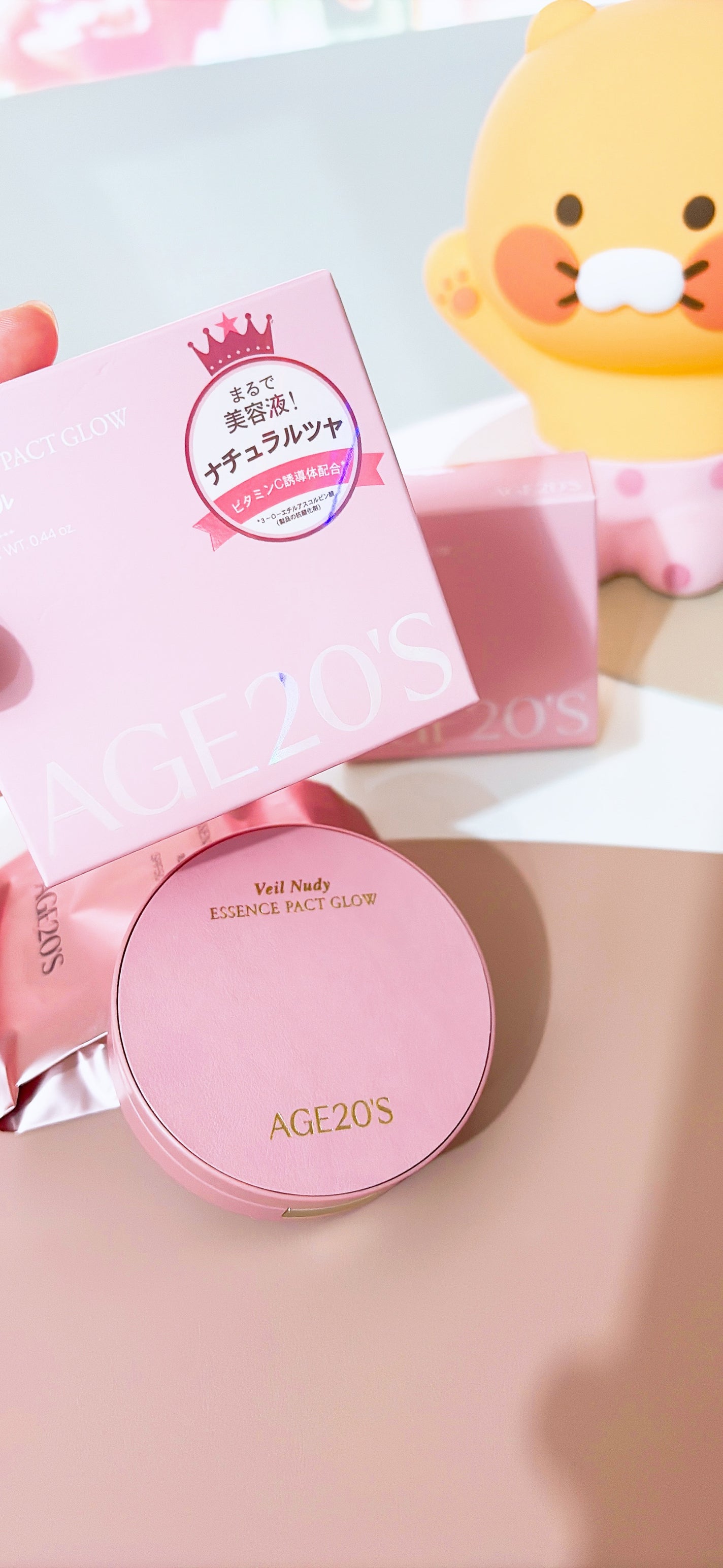 ヴェールヌーディ エッセンスパクトグロウ/AGE20’s/クリーム・エマルジョンファンデーションを使ったクチコミ(3枚目)