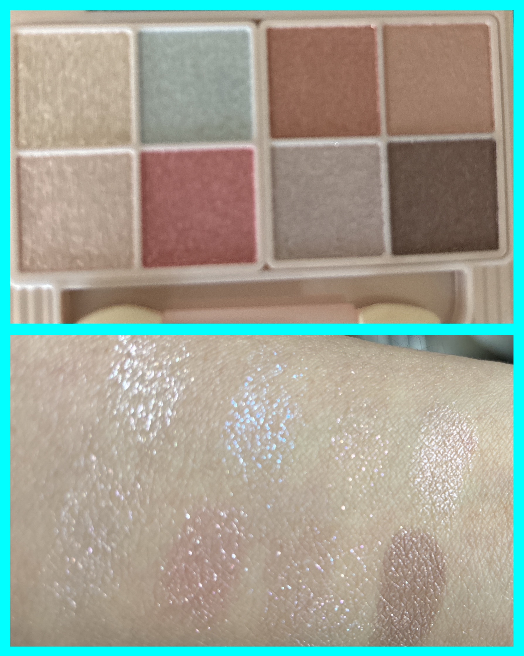 プティパレットアイズ（スパークリングタイプ）/キャンメイク/アイシャドウを使ったクチコミ（3枚目）