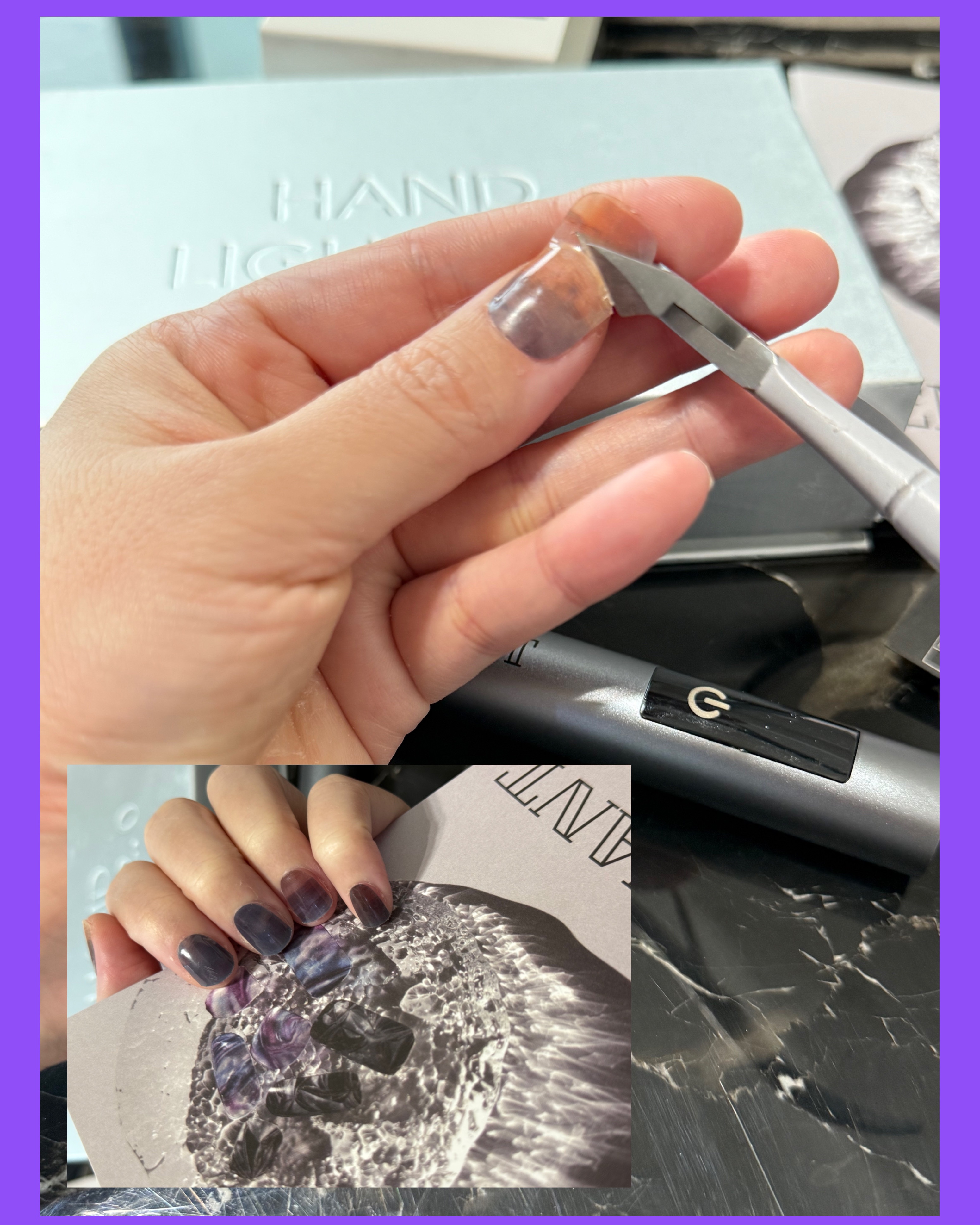 Gel Nail Stickers/ENCHANT/ネイルシールを使ったクチコミ（3枚目）