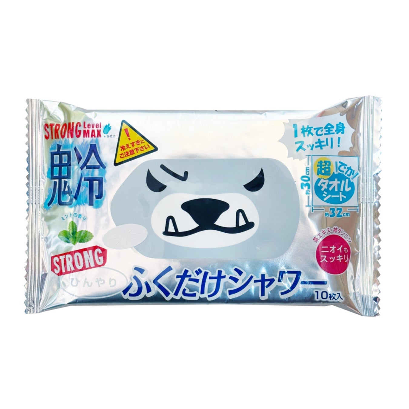 ひんやりふくだけシャワー ストロング レベルMAX ときわ商会