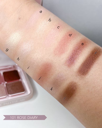 プロ アイ パレット エアー/CLIO/アイシャドウパレットを使ったクチコミ(4枚目)