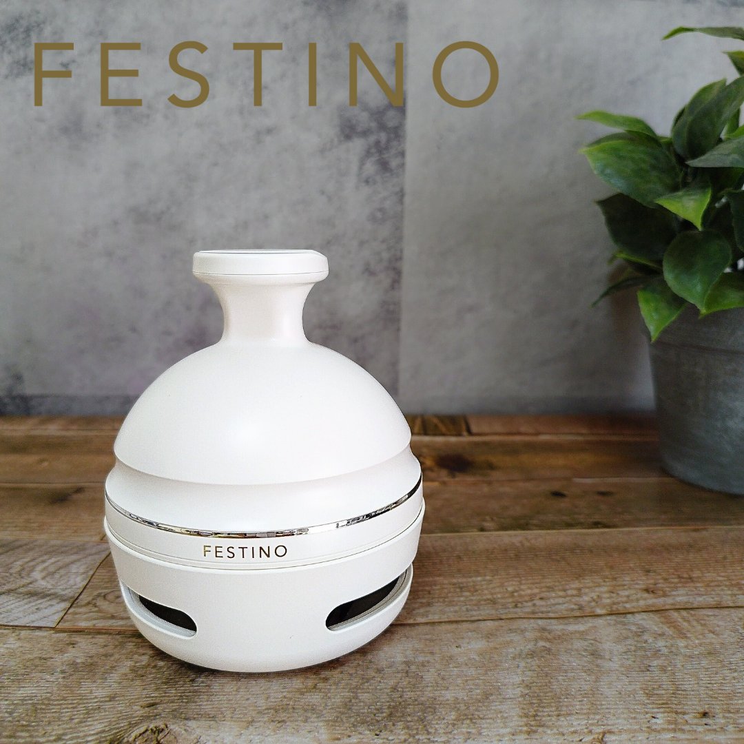 充電式EMSヘッドスパ プレミア/FESTINO/ヘッドマッサージャーを使ったクチコミ（1枚目）