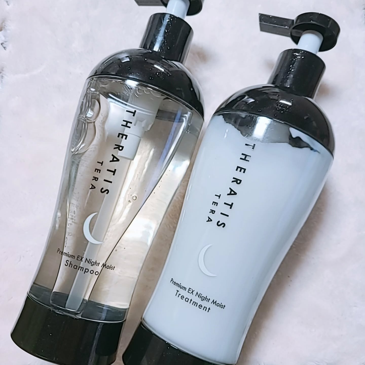 セラティス テラ プレミアム EX ナイト モイスト シャンプー/ヘアトリートメント/THERATIS/市販シャンプーを使ったクチコミ（1枚目）