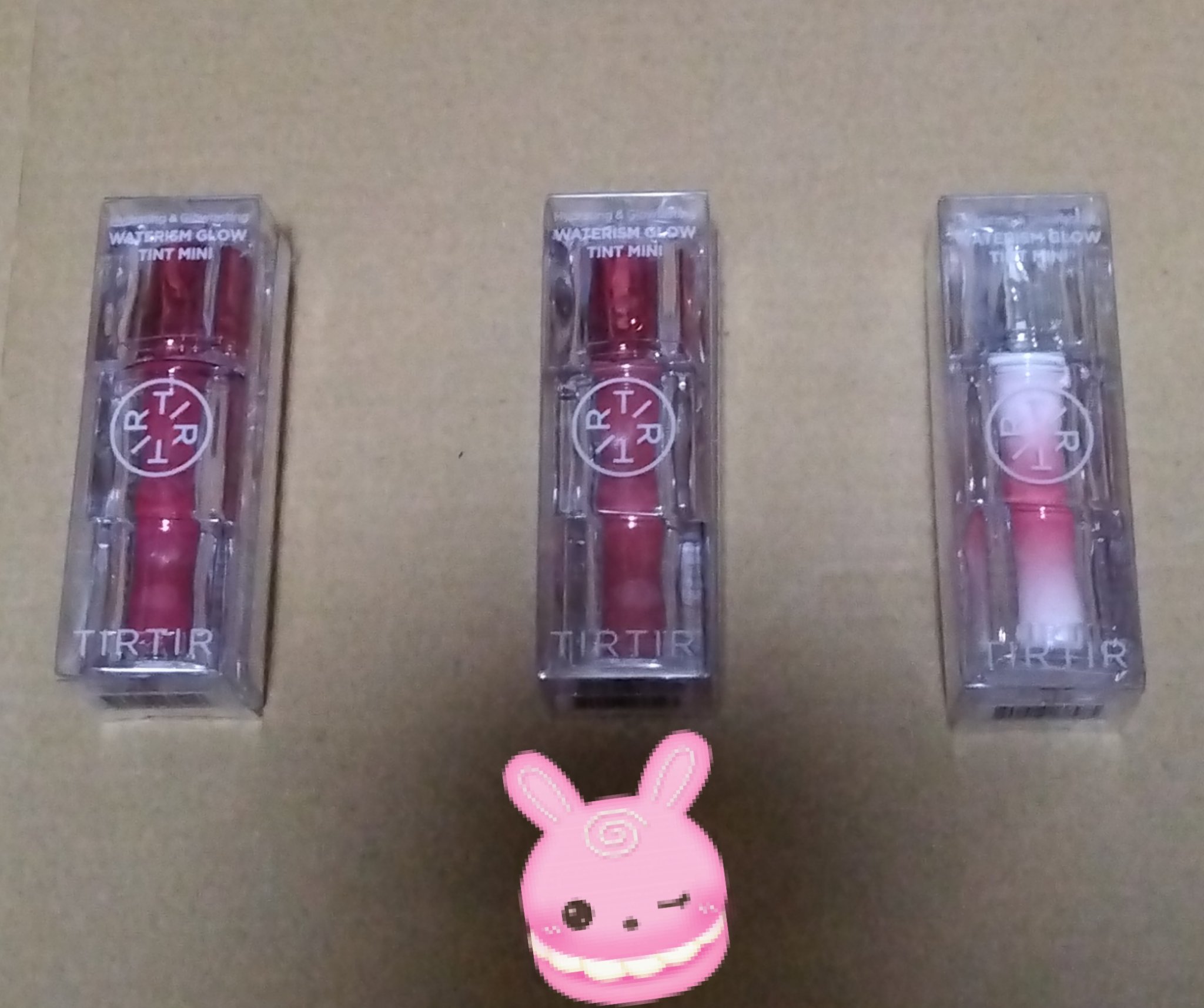 ウォーターリズムグロウティント 24 LOVABLY（ミニ）/TIRTIR(ティルティル)/リップティントを使ったクチコミ（1枚目）