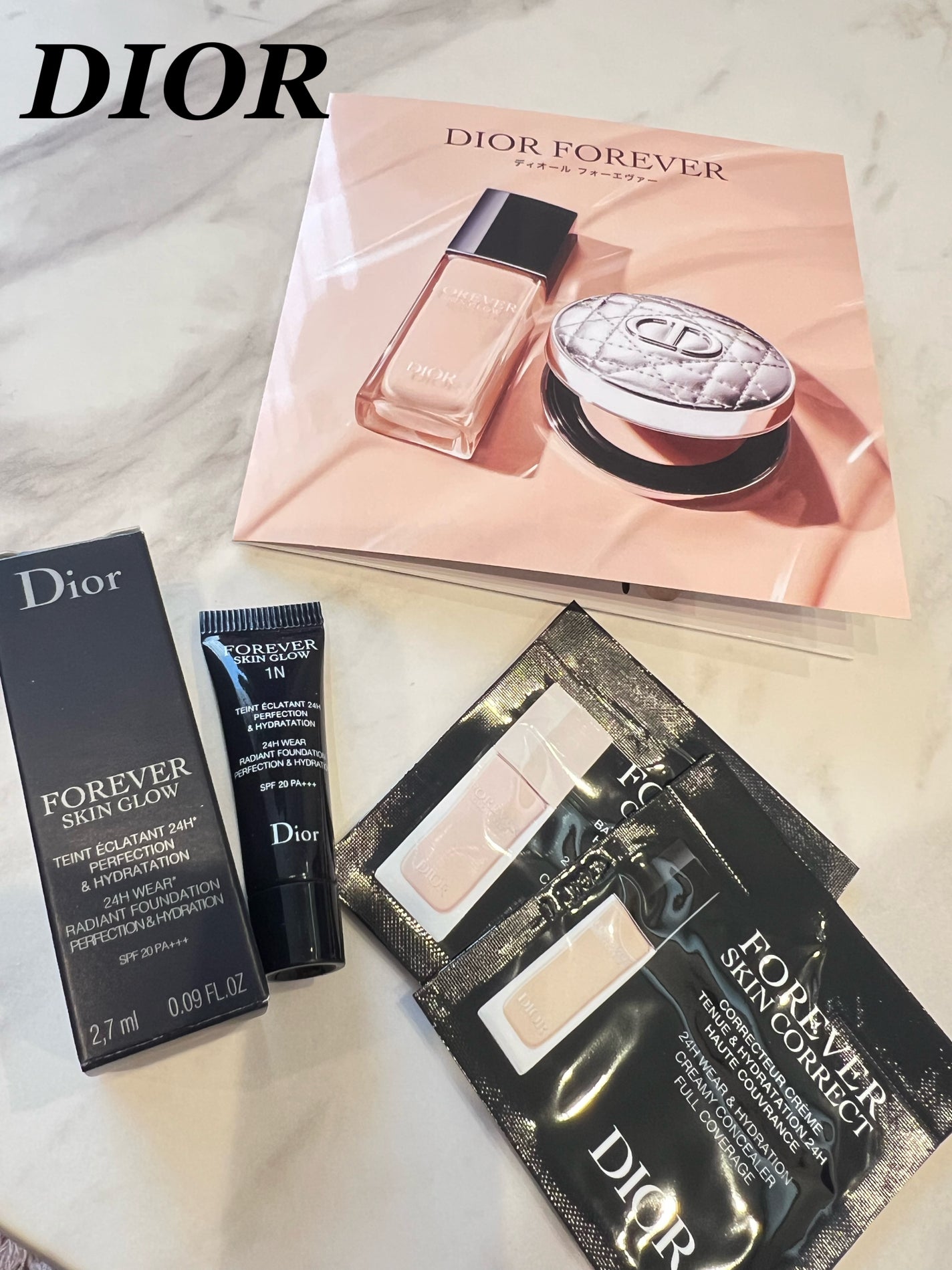 ディオールスキン フォーエヴァー フルイド グロウ/Dior/リキッドファンデーションを使ったクチコミ(1枚目)