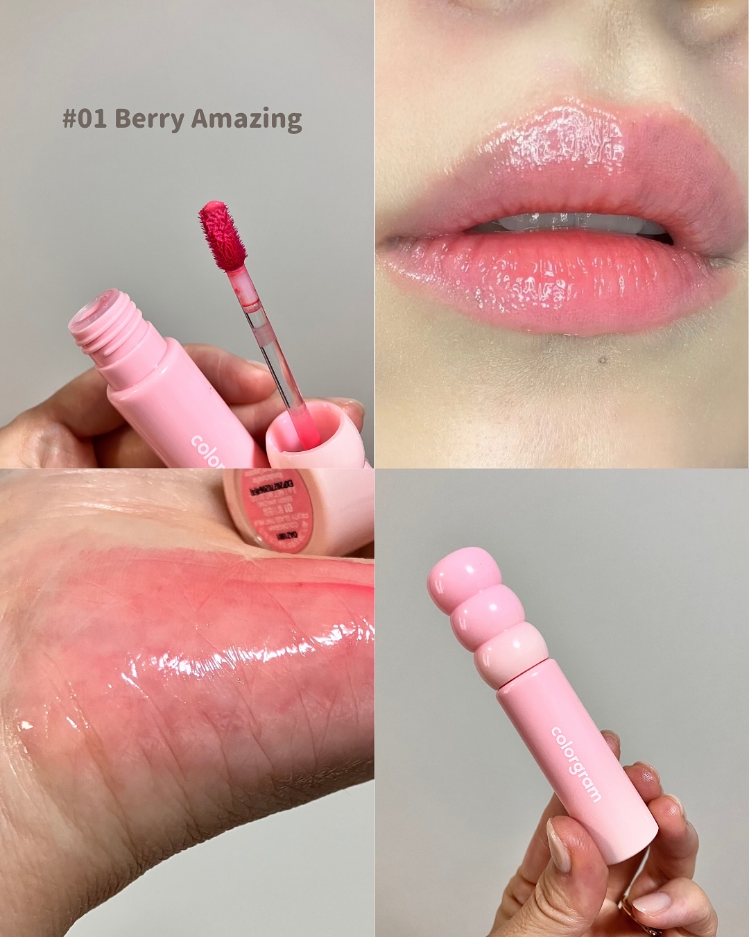 カラーグラム タンフルグラスティントミルク/Colorgram/リップティントを使ったクチコミ（3枚目）