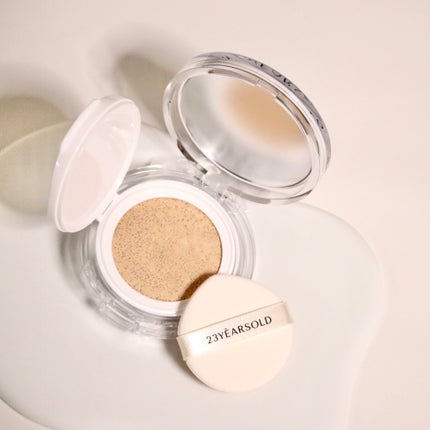 ハートリーフシーンカバークッション/23years old/クッションファンデーションを使ったクチコミ(6枚目)