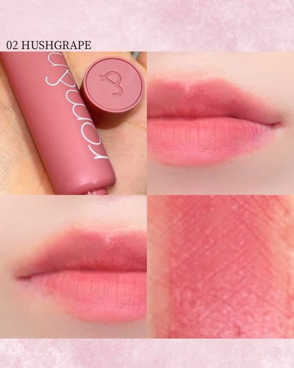 カラーリップマット/rom&nd/口紅を使ったクチコミ(4枚目)