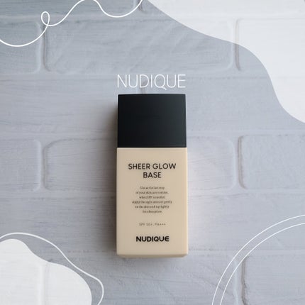 シアーグローベース/NUDIQUE/化粧下地を使ったクチコミ(1枚目)