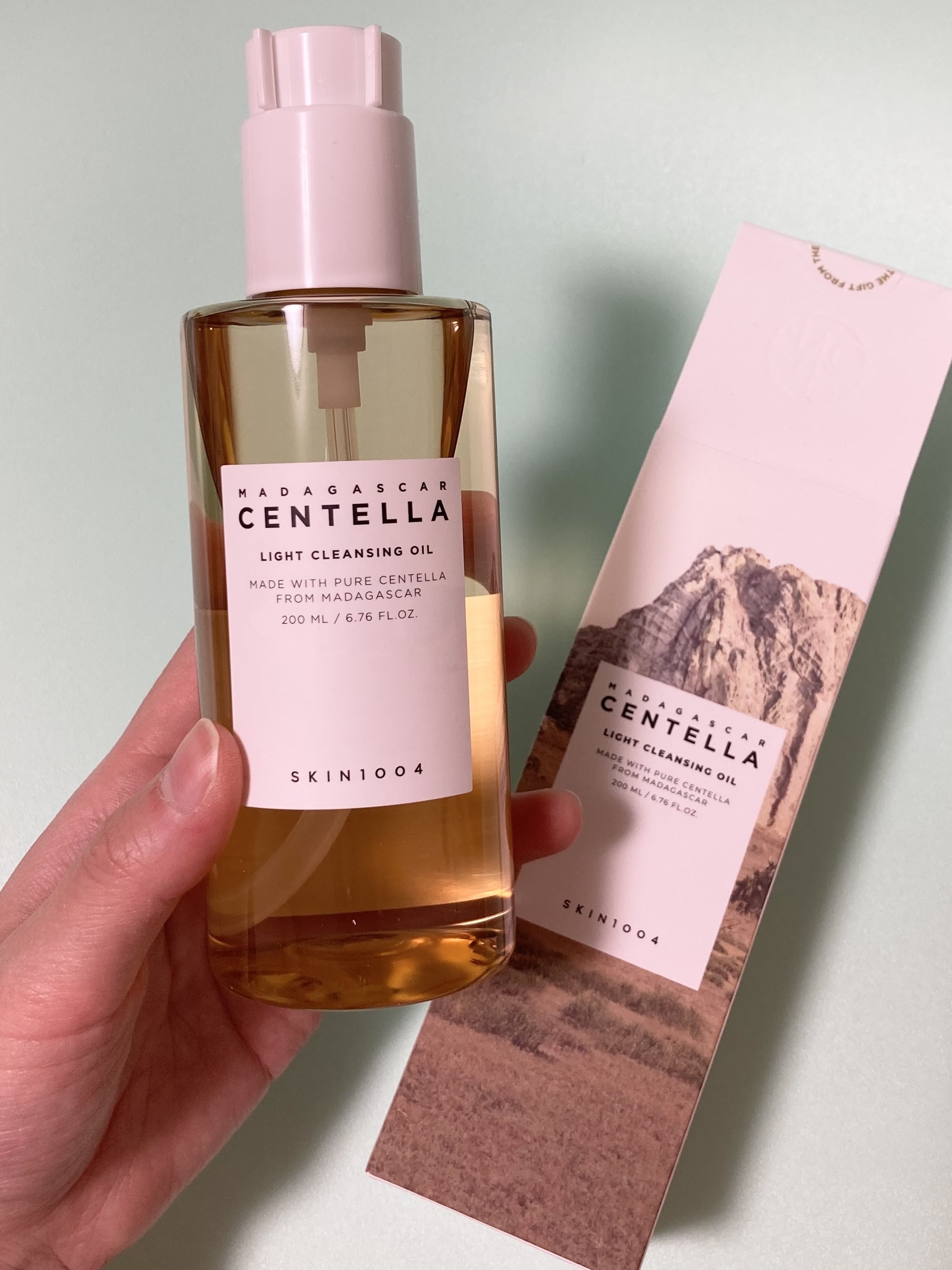 センテラ ライトクレンジングオイル/SKIN1004/オイルクレンジングを使ったクチコミ（2枚目）