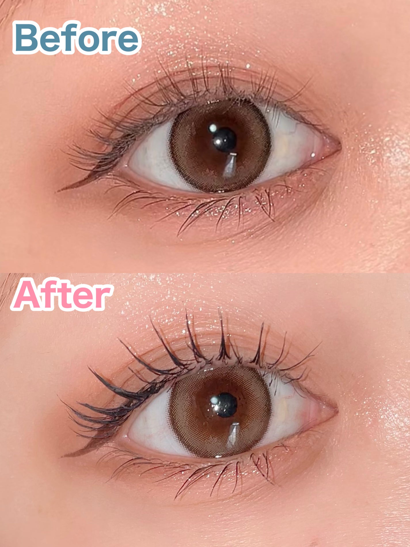 ごんす@YouTube始めました on LIPS 「《キングダムから新色登場❤︎》簡単に束感まつ毛ができる束感ロン..」(7枚目)