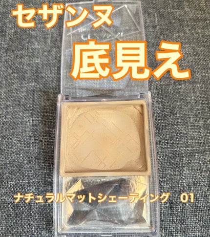 ナチュラルマットシェーディング/CEZANNE/シェーディングを使ったクチコミ(1枚目)