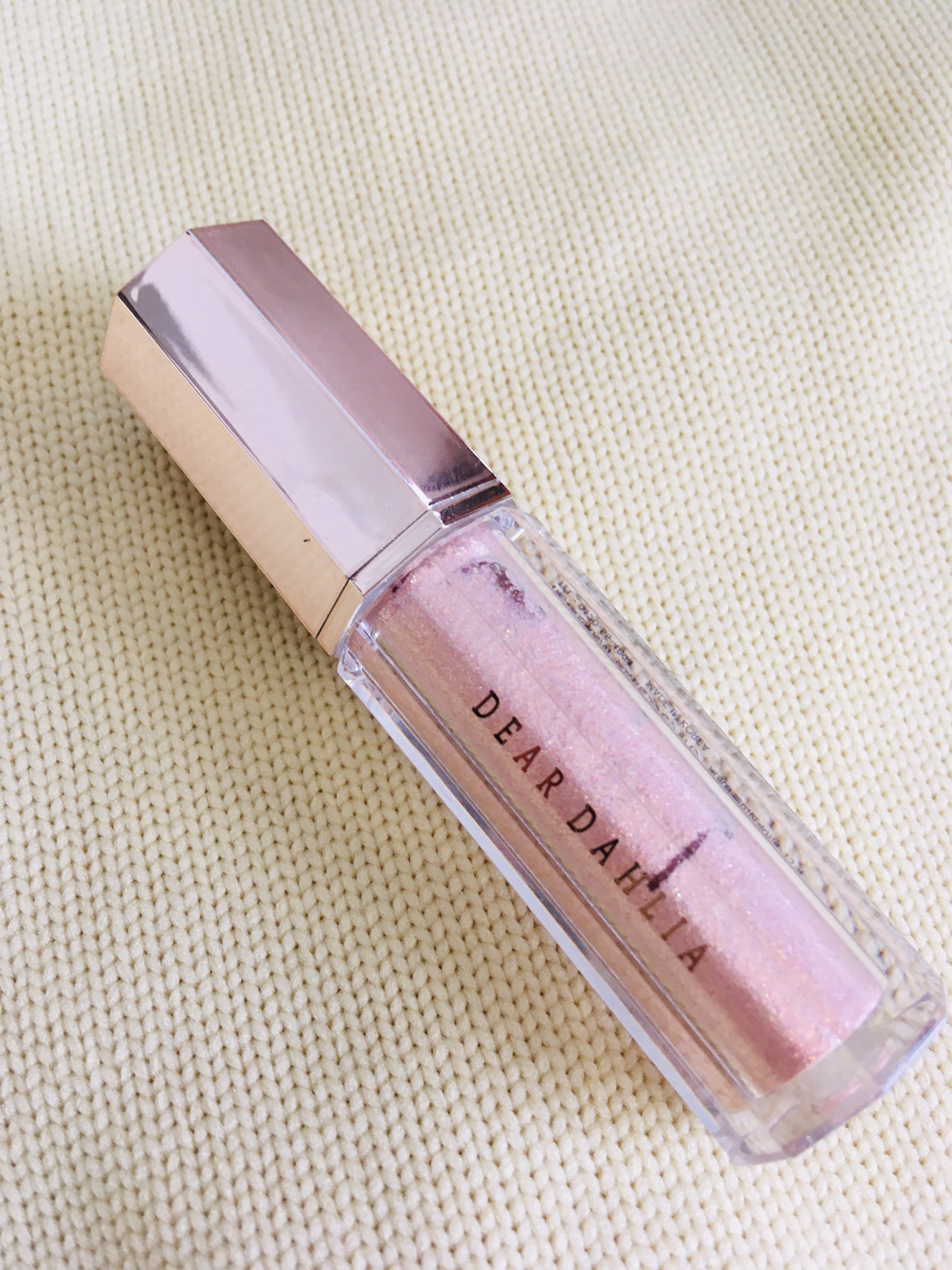 パラダイス シャイン アイ シークイン ゴッデス/DEAR DAHLIA/リキッドアイシャドウを使ったクチコミ（1枚目）