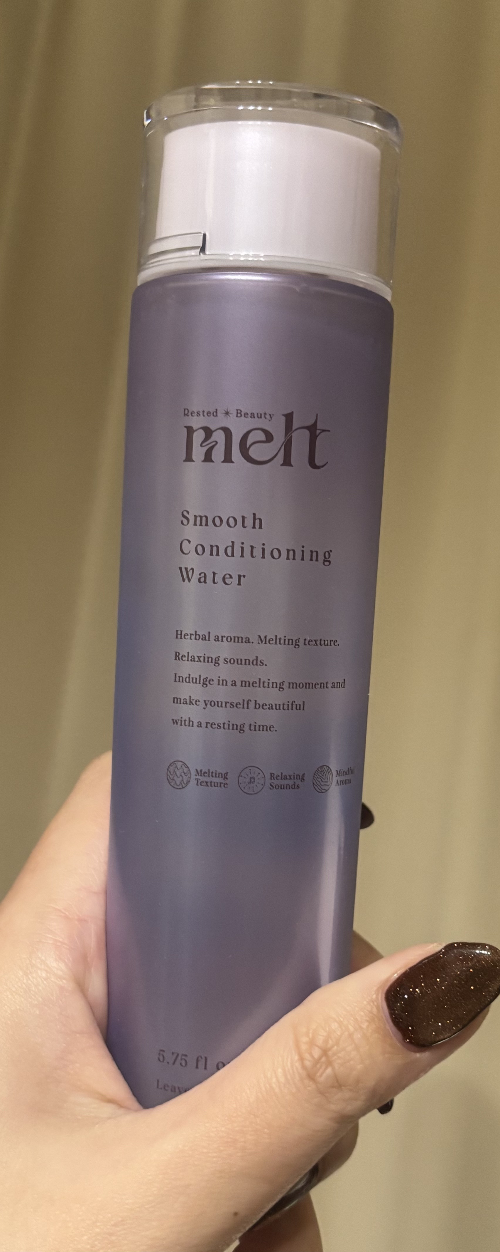 スムース コンディショニング ウォーター/melt/アウトバストリートメントを使ったクチコミ（2枚目）