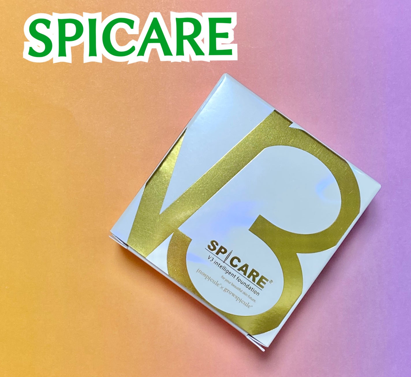 SPICARE V3 インテリジェント ファンデーション/SPICARE/クッションファンデーションを使ったクチコミ(1枚目)