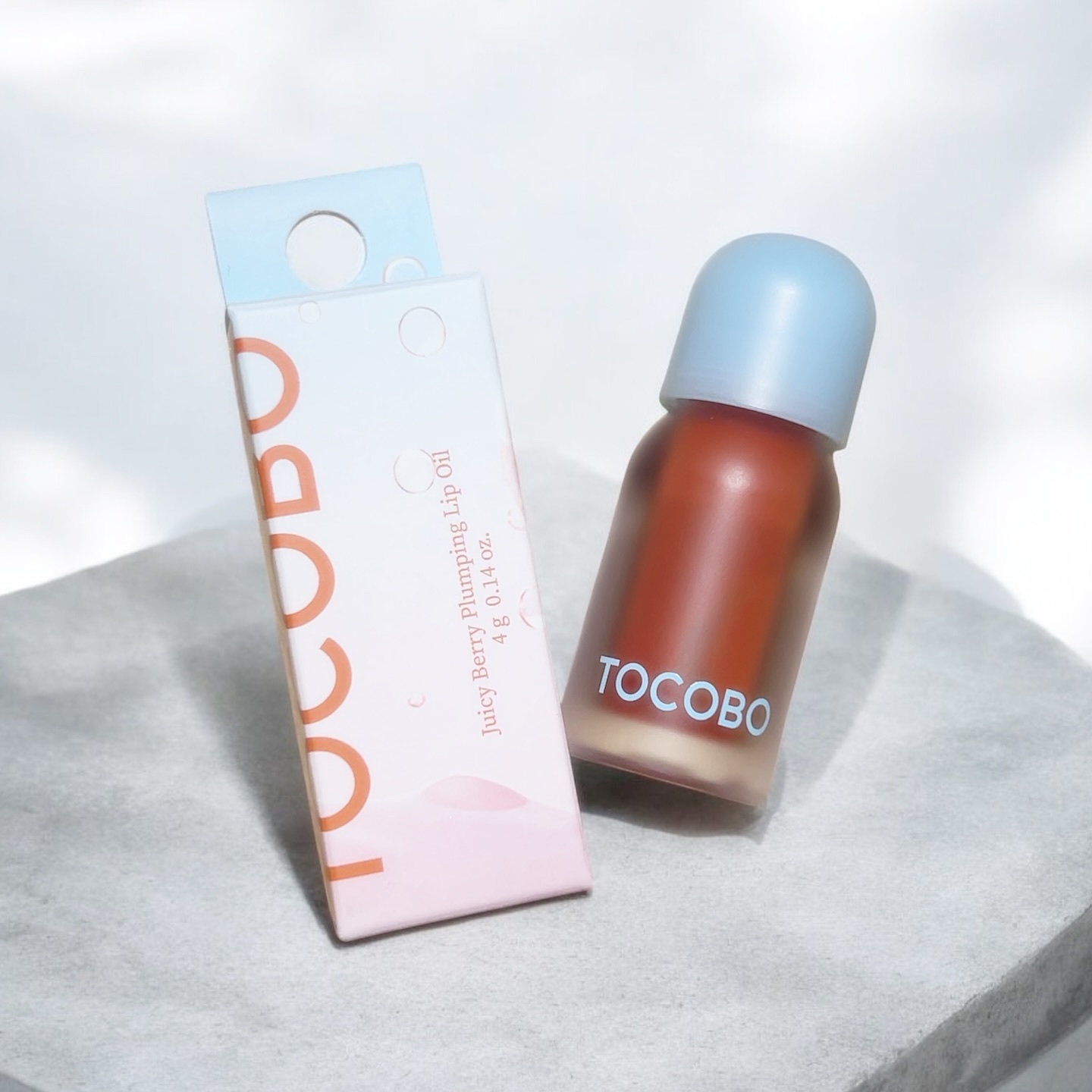ジューシーベリープランピングリップオイル/TOCOBO/リップグロスを使ったクチコミ（1枚目）