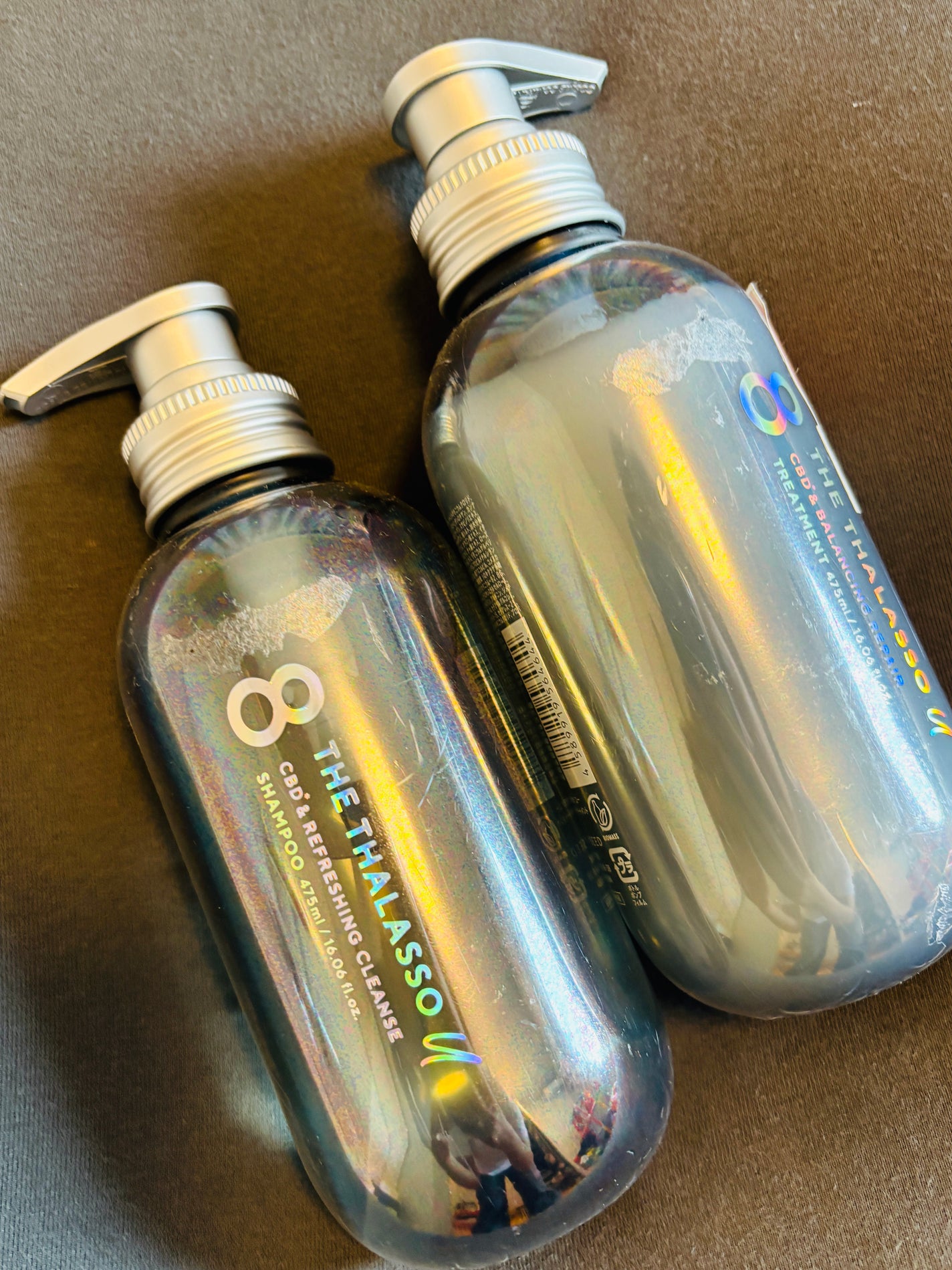 エイトザタラソ ユー CBD&リフレッシング クレンズ 美容液シャンプー/CBD&バランシング ダメージリペア 美容液ヘアトリートメント/エイトザタラソ/市販シャンプーを使ったクチコミ(1枚目)