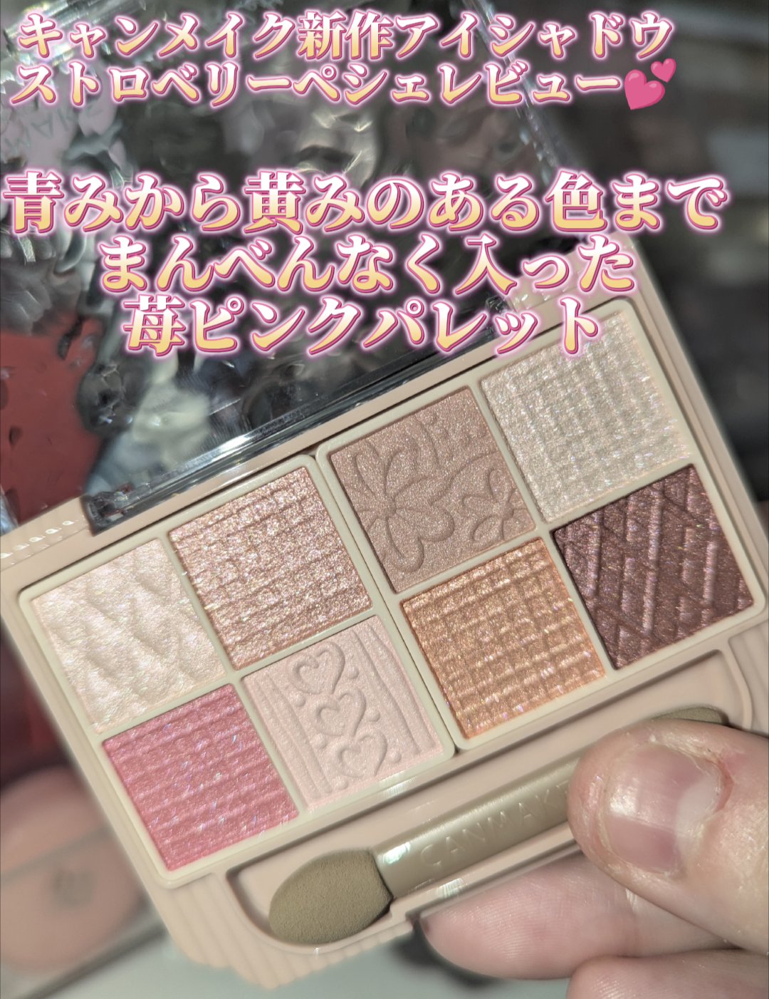 プティパレットアイズ/キャンメイク/パウダーアイシャドウを使ったクチコミ（2枚目）