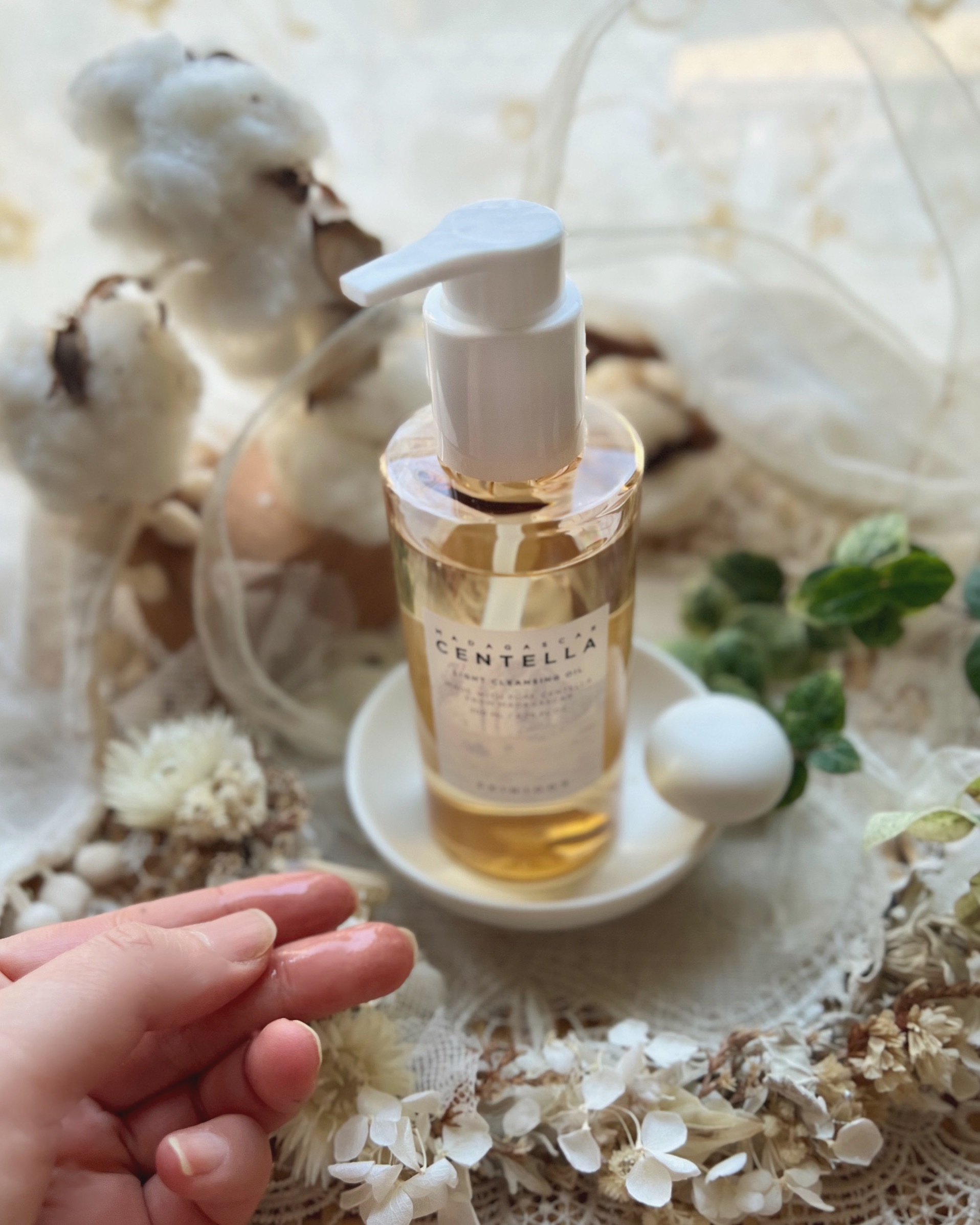 センテラ ライトクレンジングオイル/SKIN1004/オイルクレンジングを使ったクチコミ（3枚目）