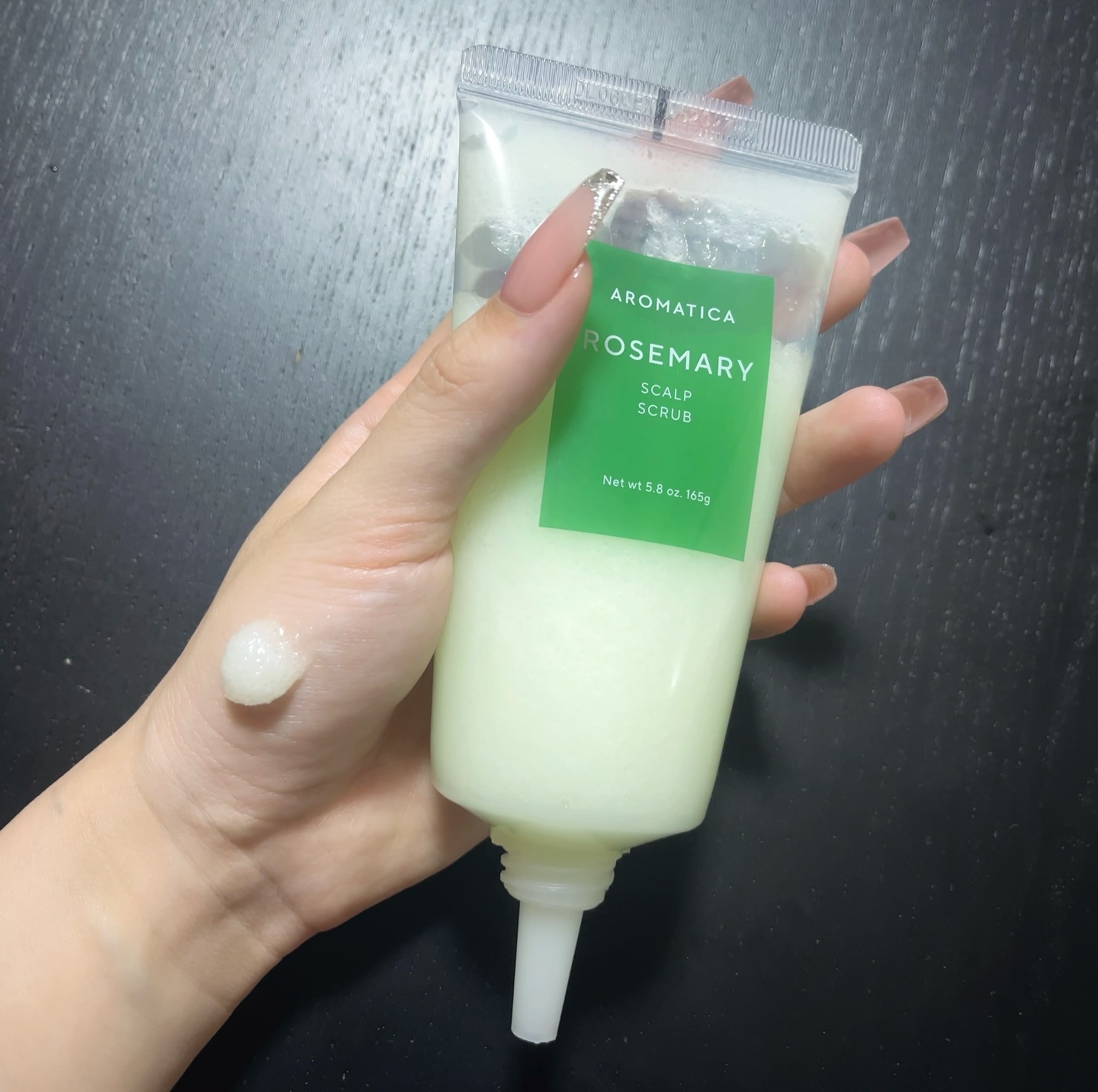 ローズマリールートエンハンサー/AROMATICA/頭皮ローションを使ったクチコミ（3枚目）