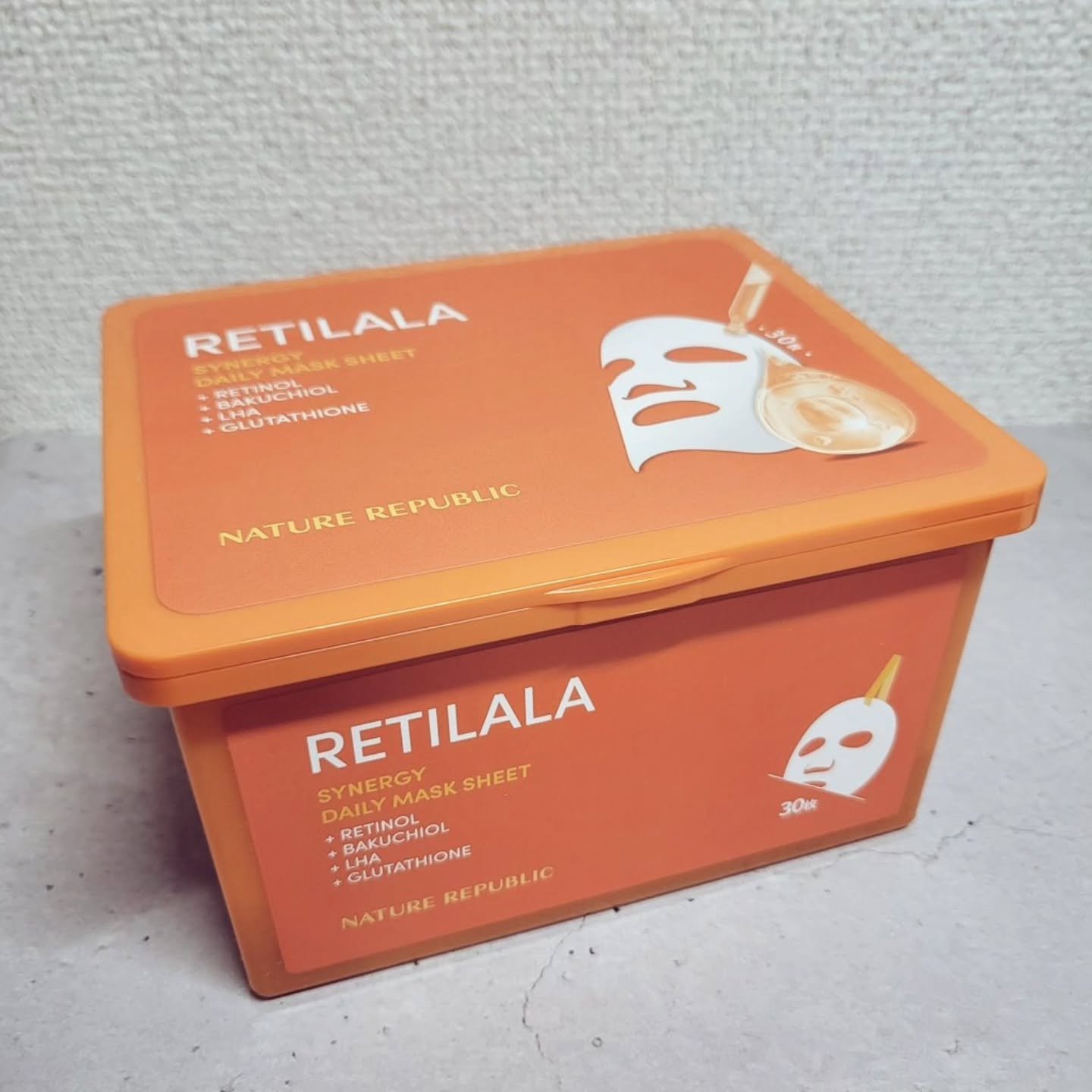 レチララ デイリーシートマスク/ネイチャーリパブリック/シートマスク・パックを使ったクチコミ（1枚目）