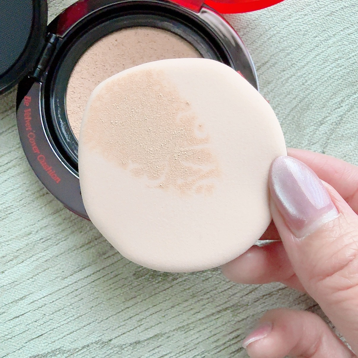 ビーベルベットカバークッション/espoir/クッションファンデーションを使ったクチコミ（3枚目）