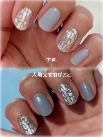 SUNNY RECIPE COLOR CHANGE GEL NAIL/SUNNY RECIPE/ネイルシールを使ったクチコミ(5枚目)