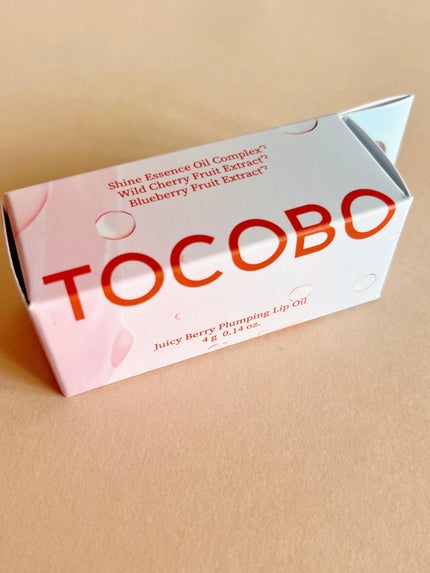 ジューシーベリープランピングリップオイル/TOCOBO/リップグロスを使ったクチコミ(4枚目)