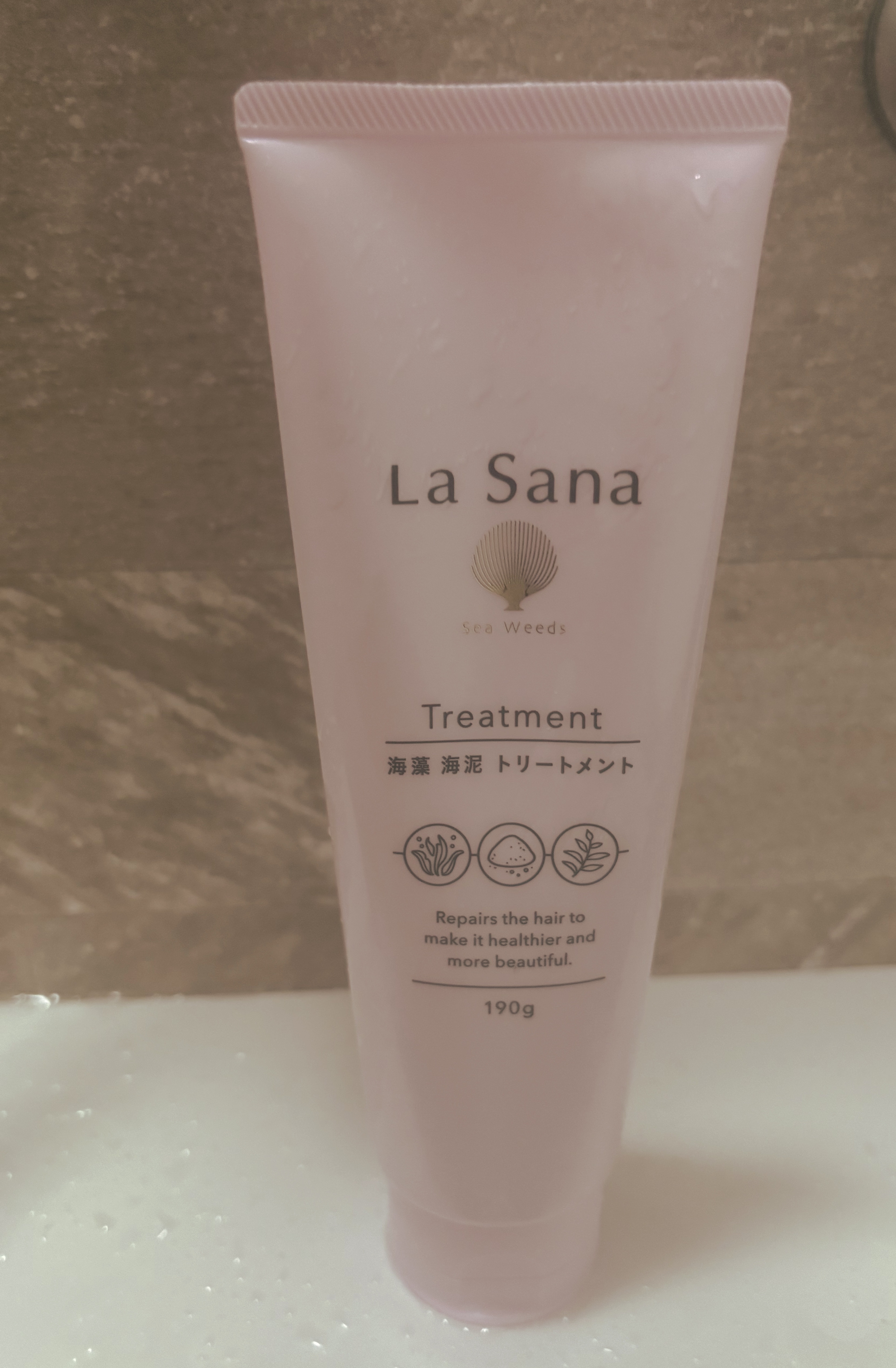 海藻 海泥 ヘア マスク/ラサーナ/ヘアマスク・ヘアパックを使ったクチコミ（1枚目）