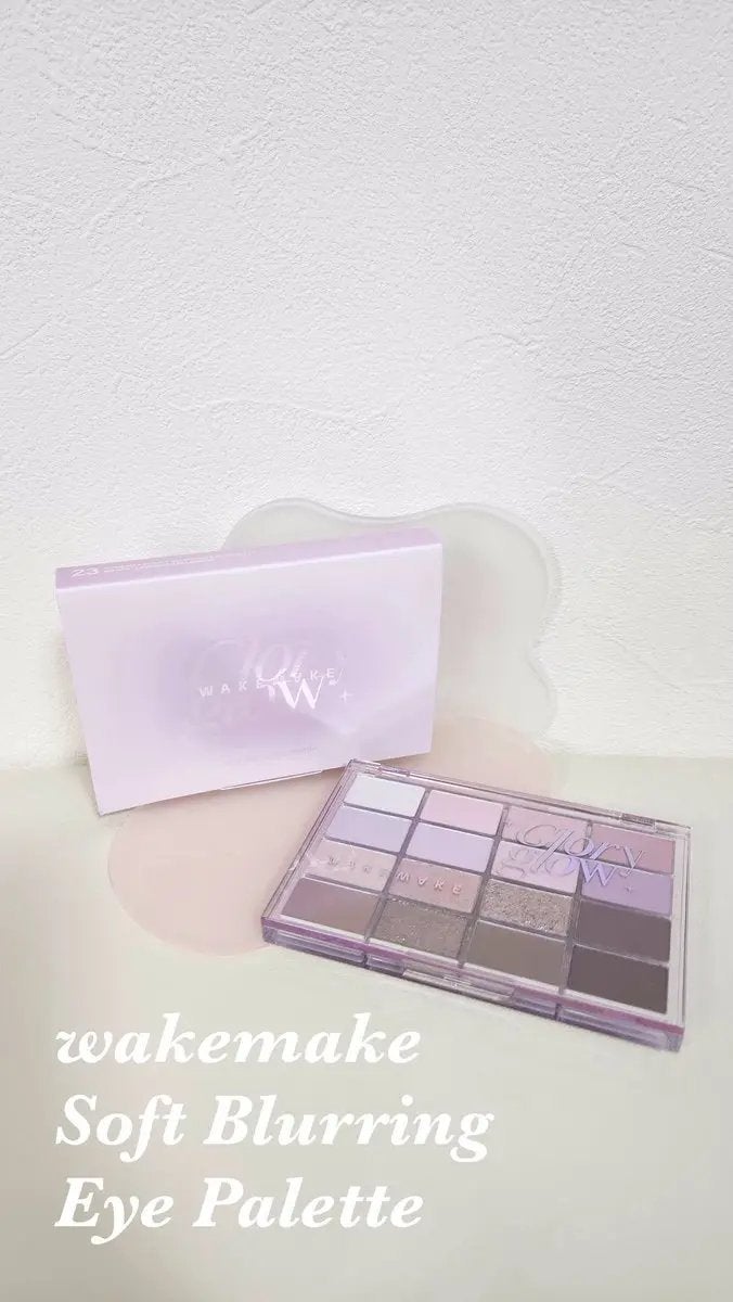 ソフトブラーリングアイパレット/wakemake/アイシャドウパレットを使ったクチコミ(1枚目)