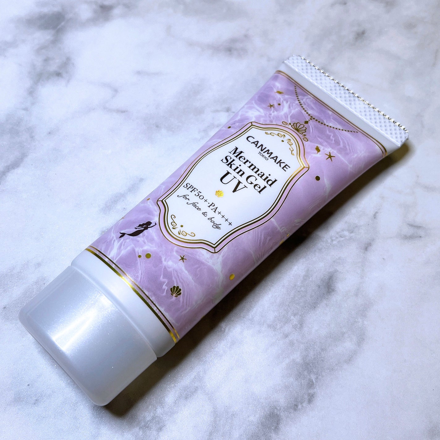 マーメイドスキンジェルUV/キャンメイク/日焼け止めジェルを使ったクチコミ(1枚目)