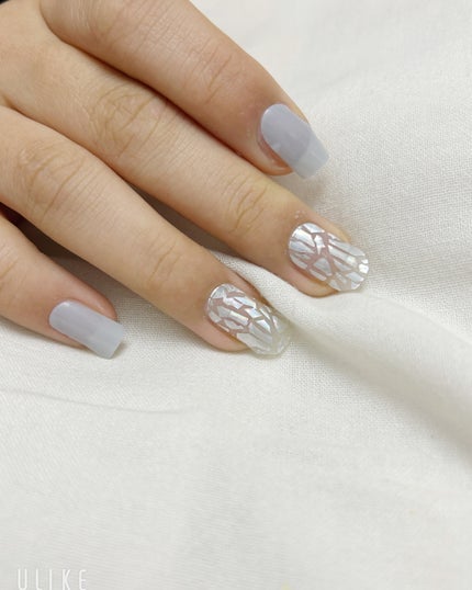 SUNNY RECIPE COLOR CHANGE GEL NAIL Jewelry Stone/SUNNY RECIPE/ネイルシールを使ったクチコミ(2枚目)