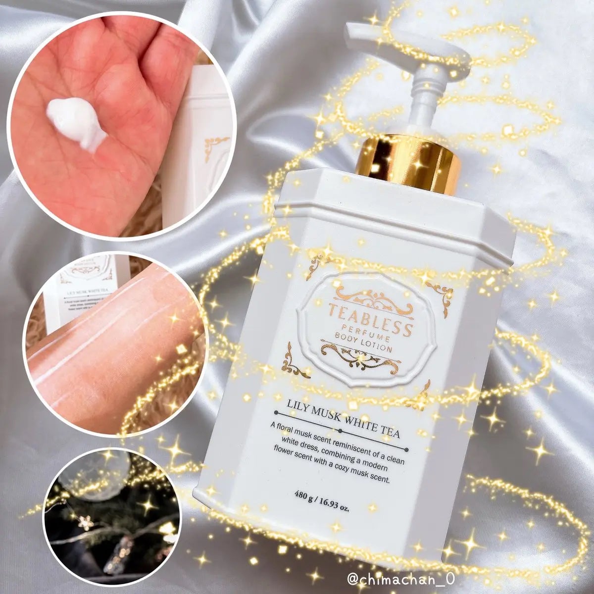 パフュームボディローション リリィムスクホワイトティー/TEABLESS/ボディローションを使ったクチコミ(2枚目)