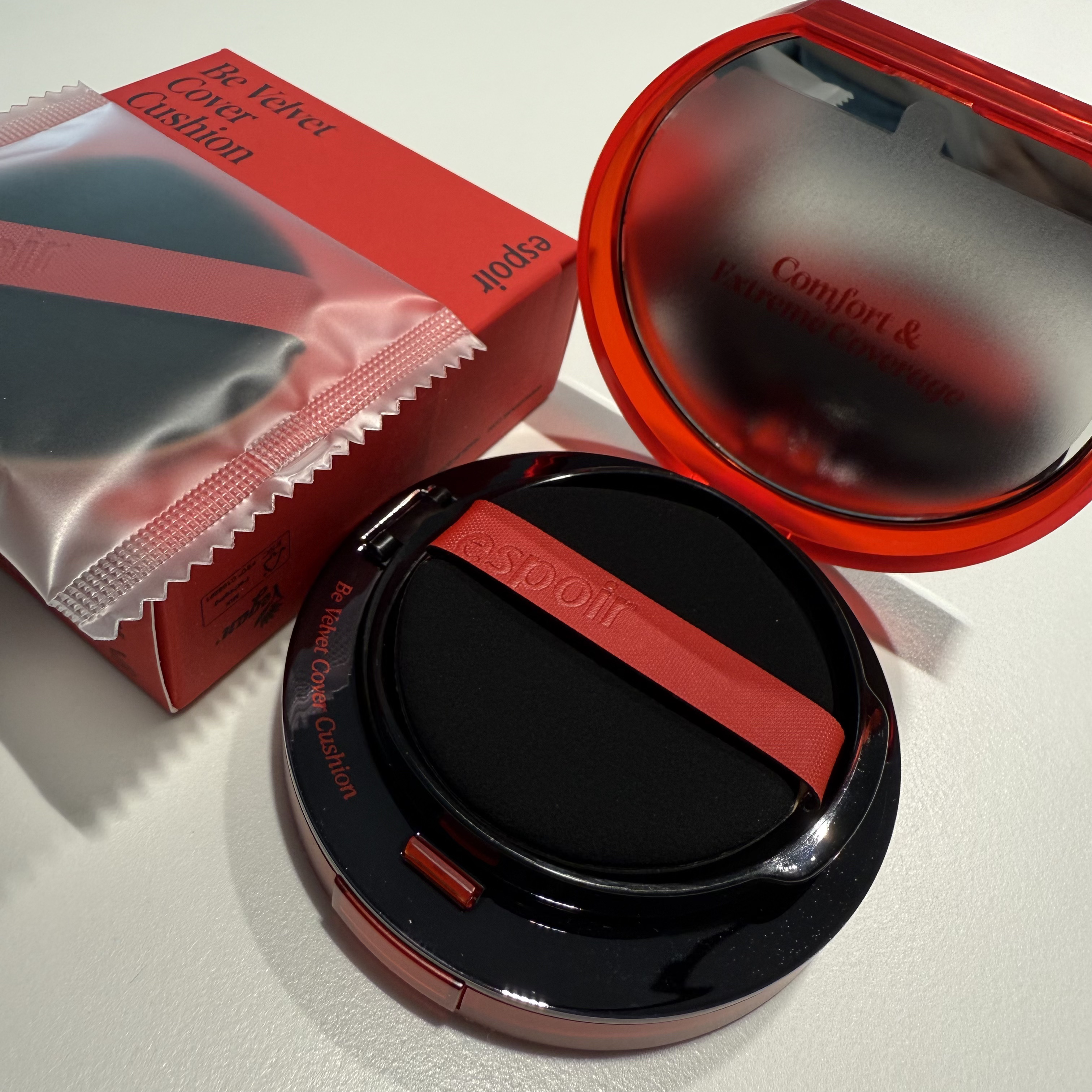 ビーベルベットカバークッション/espoir/クッションファンデーションを使ったクチコミ（2枚目）