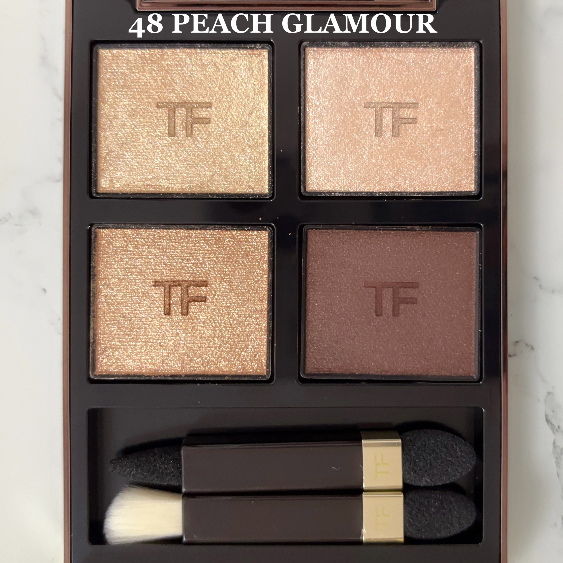 アイ カラー クォード/TOM FORD BEAUTY/アイシャドウパレットを使ったクチコミ（2枚目）