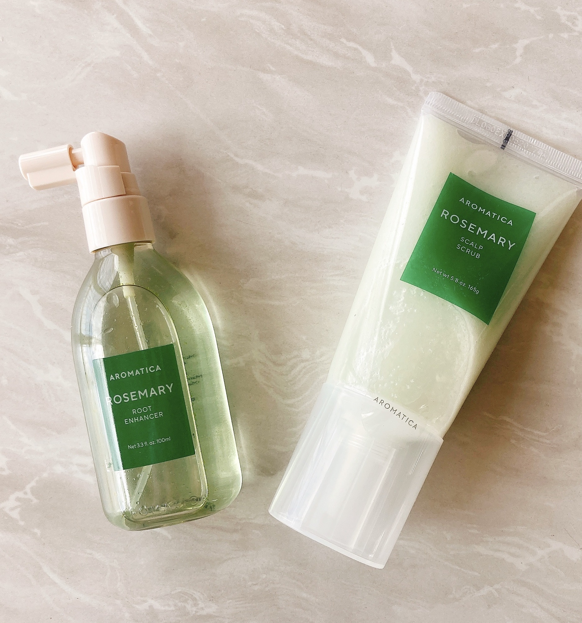 ローズマリールートエンハンサー/AROMATICA/頭皮ローションを使ったクチコミ（1枚目）