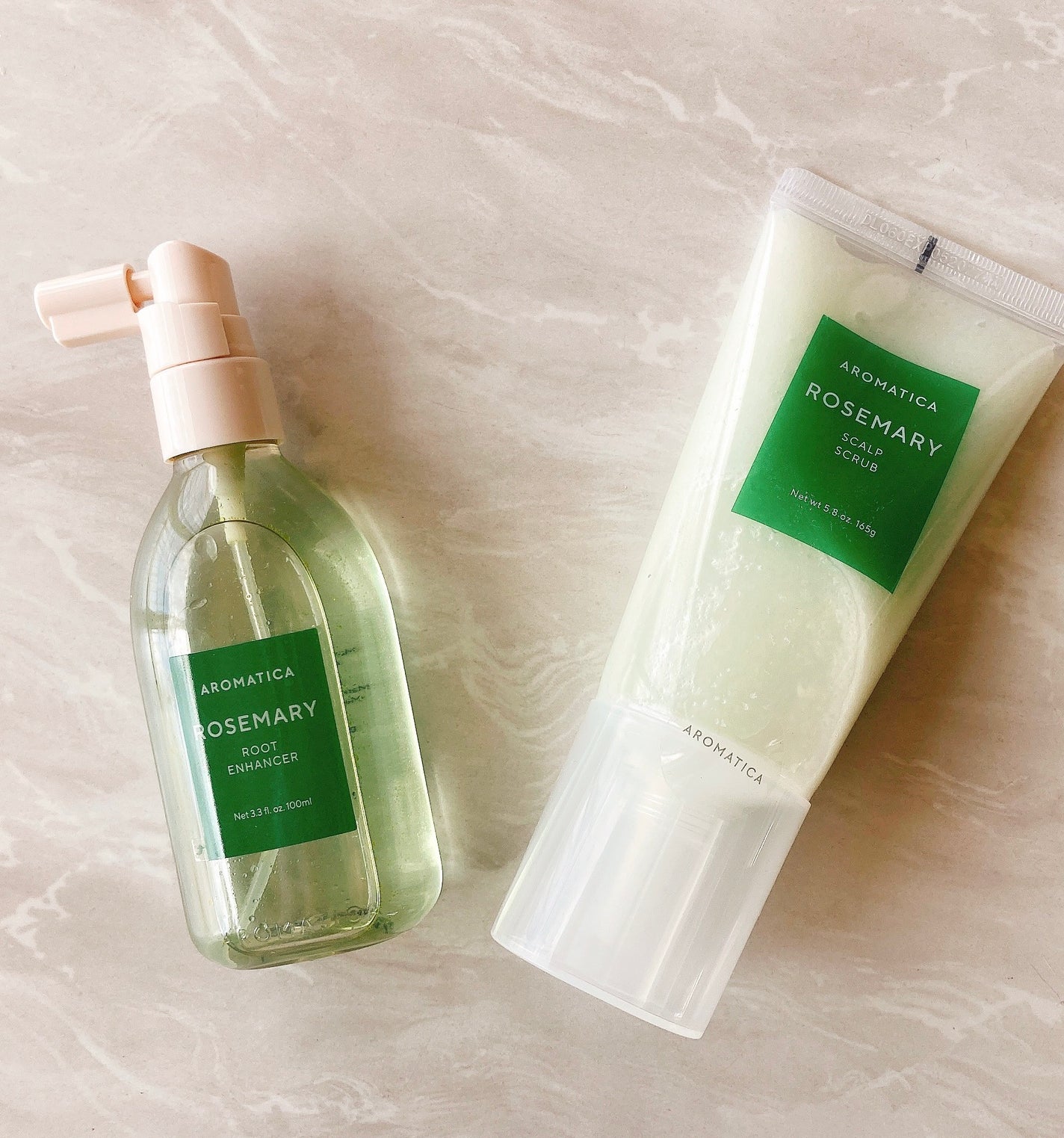 ローズマリー スカルプ スクラブ/AROMATICA/ヘッドスクラブを使ったクチコミ(1枚目)