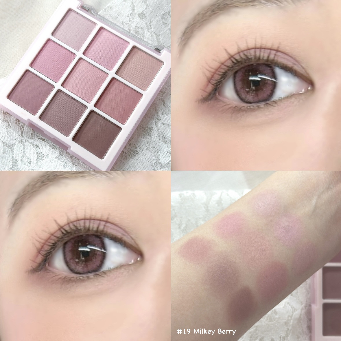 シャドウパレット/dasique/アイシャドウパレットを使ったクチコミ（2枚目）