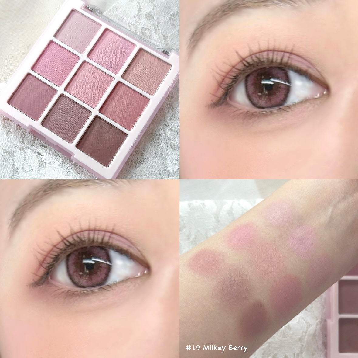 シャドウパレット/dasique/アイシャドウパレットを使ったクチコミ(2枚目)