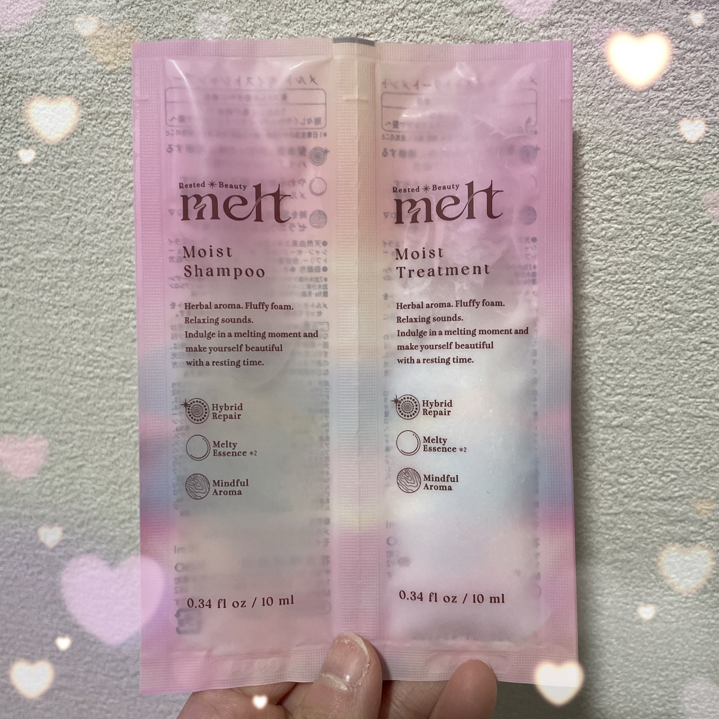 メルト モイストシャンプー/トリートメント/melt/市販シャンプーを使ったクチコミ(1枚目)