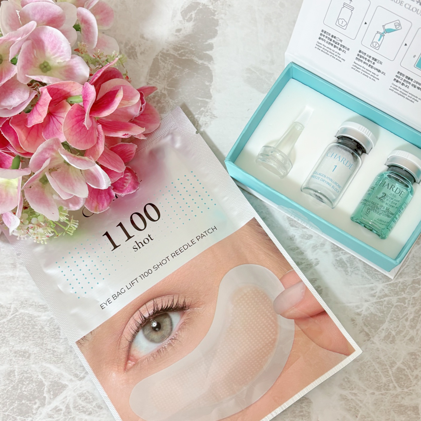 クラウドアンプル 1week キット/CHARDE/美容液を使ったクチコミ（1枚目）