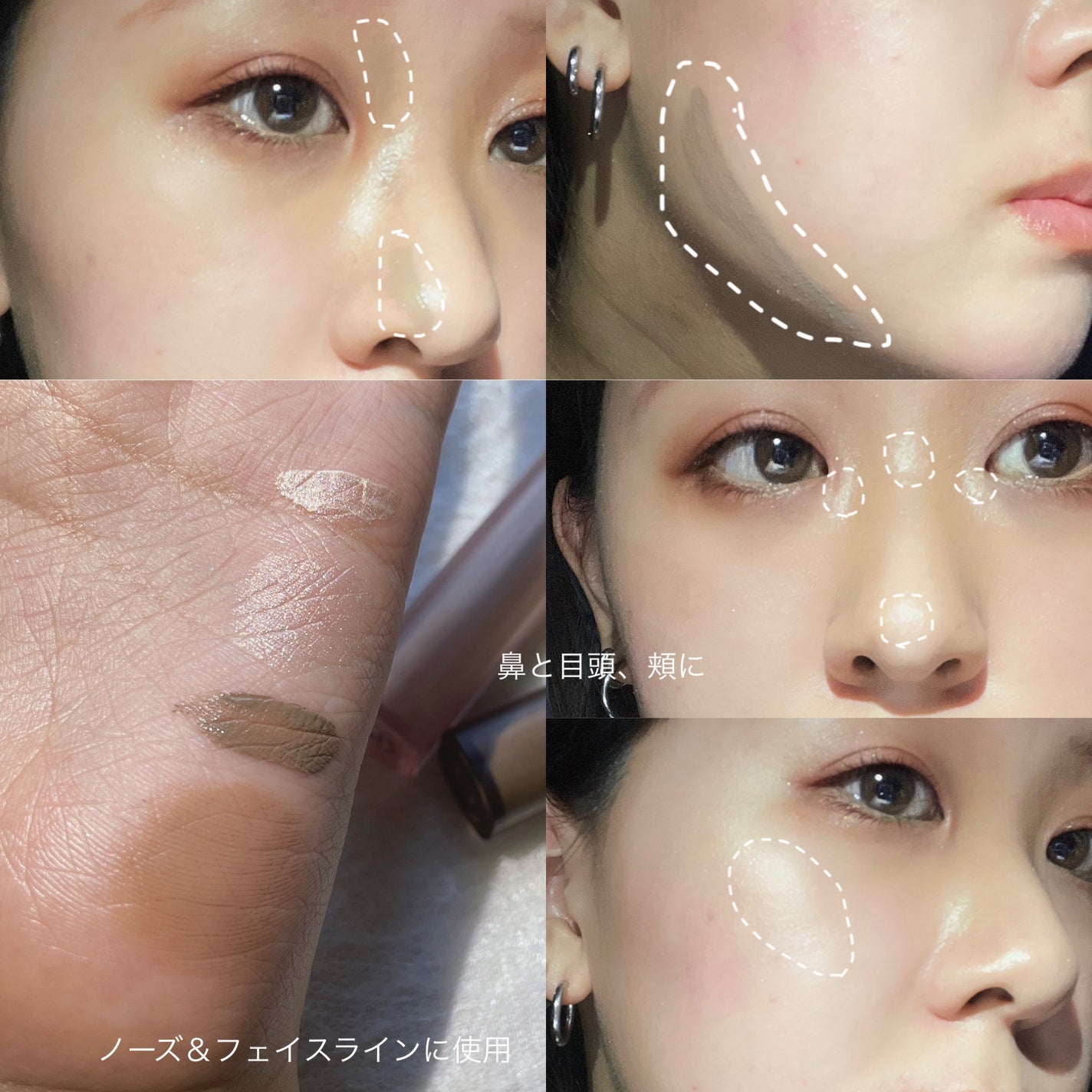 アイドルコントゥアシェーディング/TFIT/シェーディングを使ったクチコミ(5枚目)