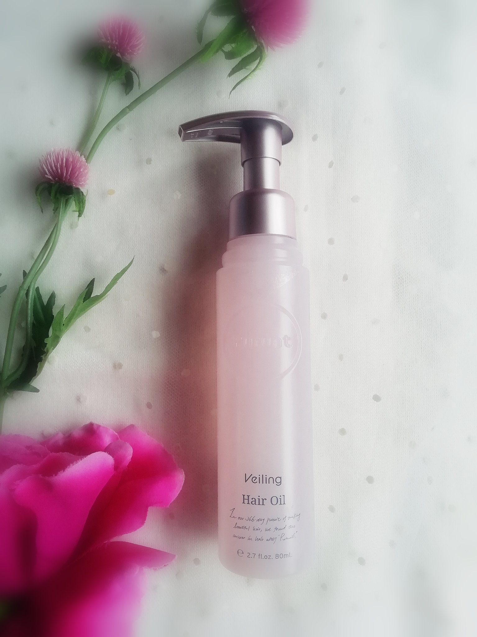 プルント　ヴェーリング美容液ヘアオイル プルント　ヴェーリング美容液ヘアオイル　80mL/Purunt./ヘアオイルを使ったクチコミ（1枚目）