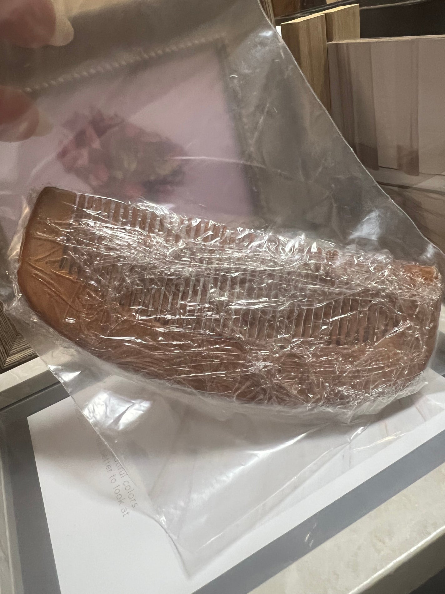 桃の木櫛/DAISO/ヘアコームを使ったクチコミ(7枚目)