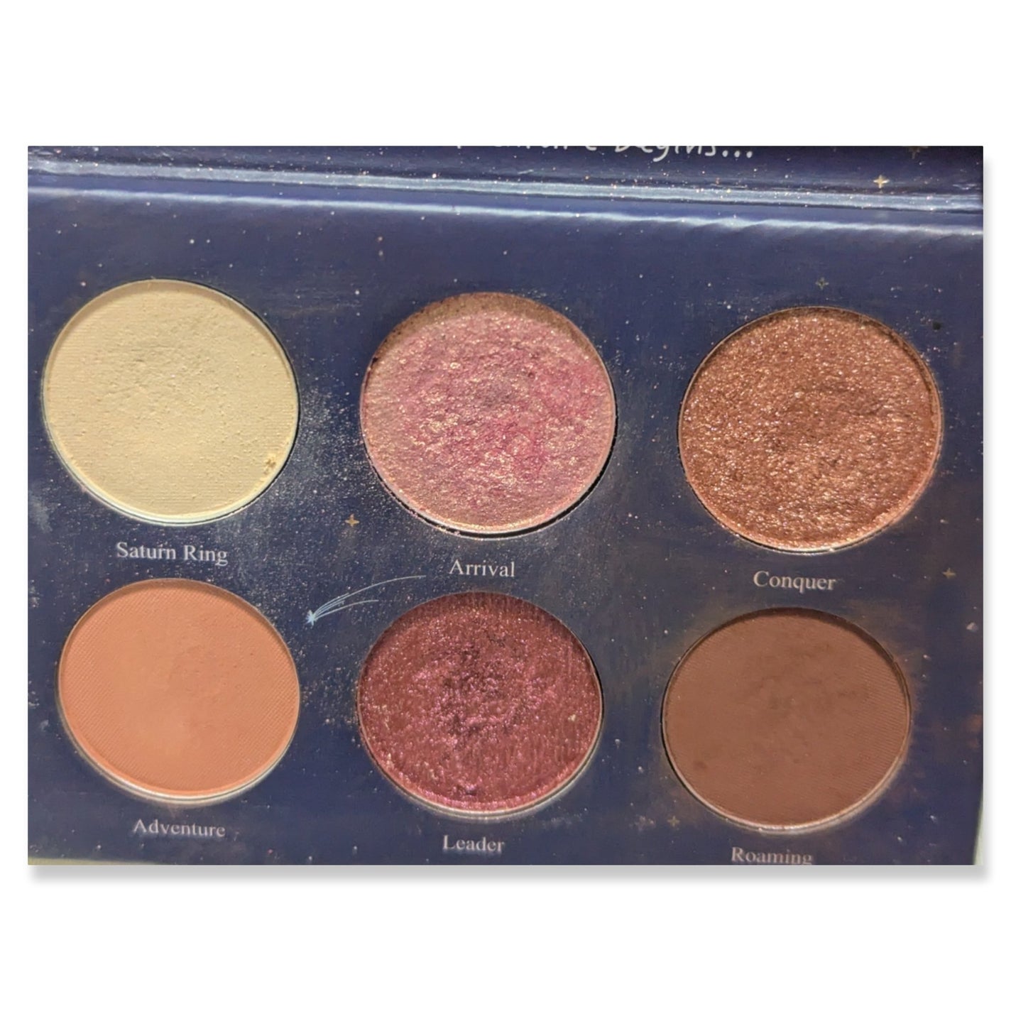 銀河系アイシャドウパレット/Ready to Shine/アイシャドウパレットを使ったクチコミ(3枚目)