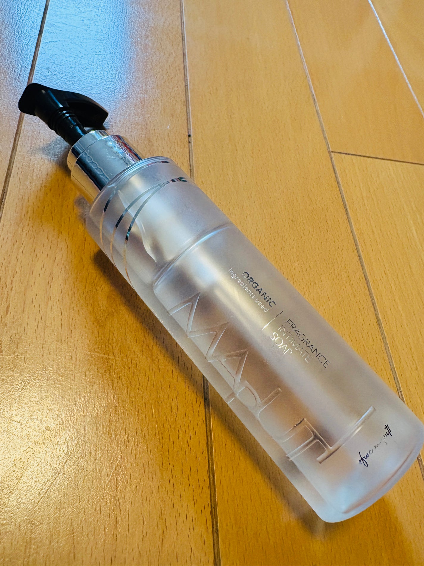 オーガニックフレグランスインティメイトソープ MAPUTI/MAPUTI/デリケートゾーンケアを使ったクチコミ(1枚目)