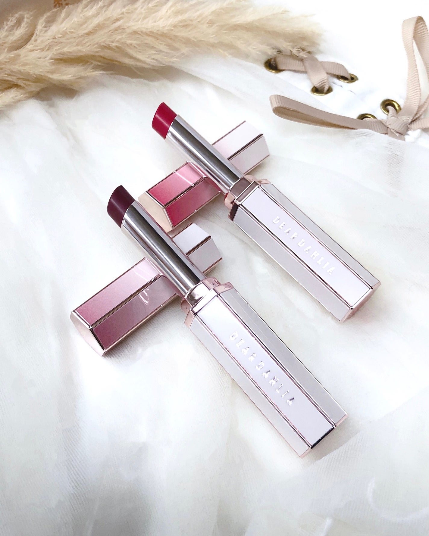 リップアルアグロウシャイン/DEAR DAHLIA/口紅を使ったクチコミ(4枚目)