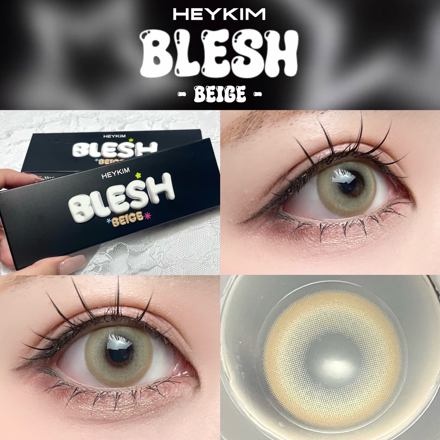 HEYKIM BLESH/myfipn/ワンデー（１DAY）カラコンを使ったクチコミ（1枚目）