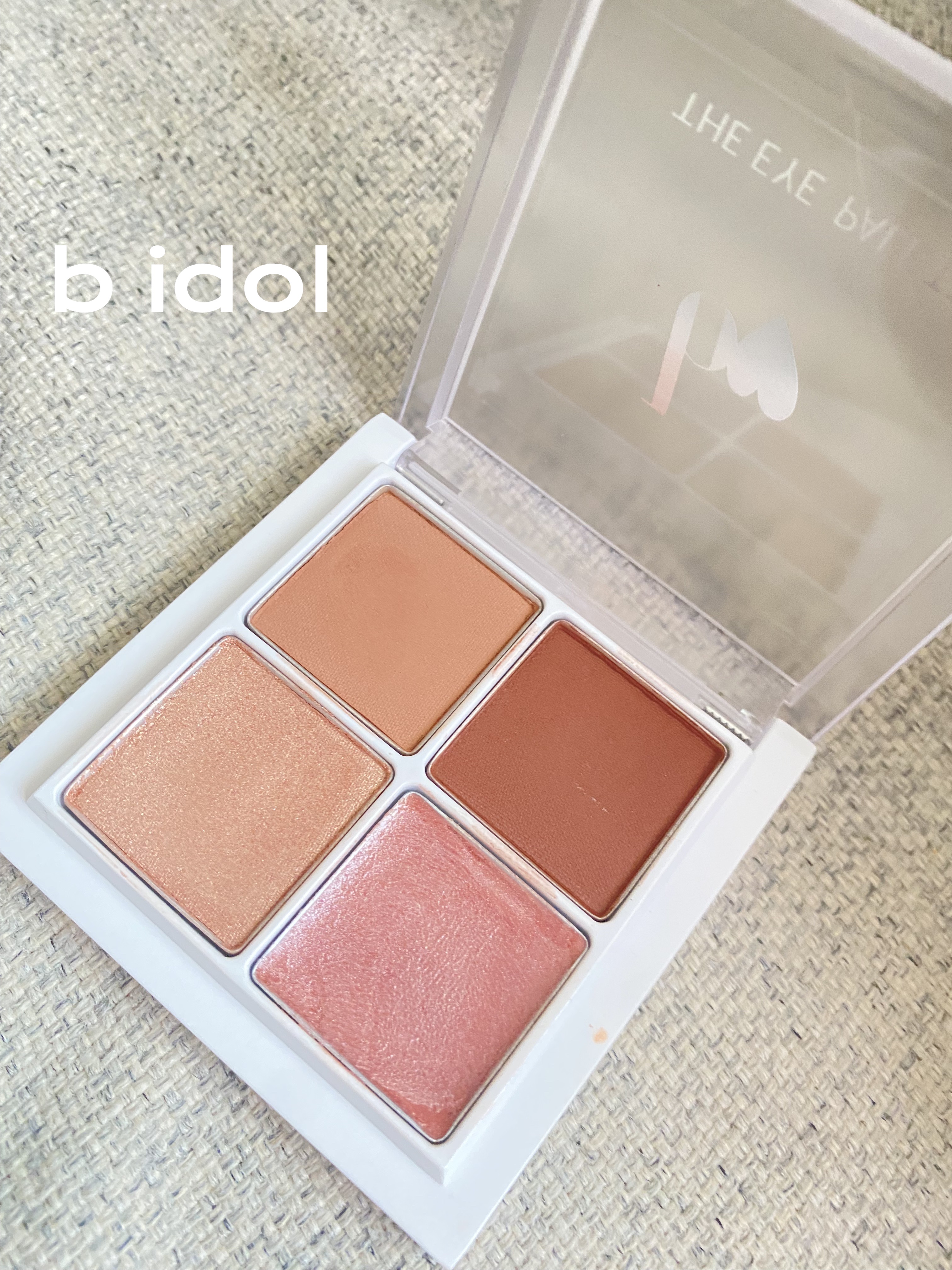 THE アイパレR/b idol/アイシャドウパレットを使ったクチコミ（1枚目）